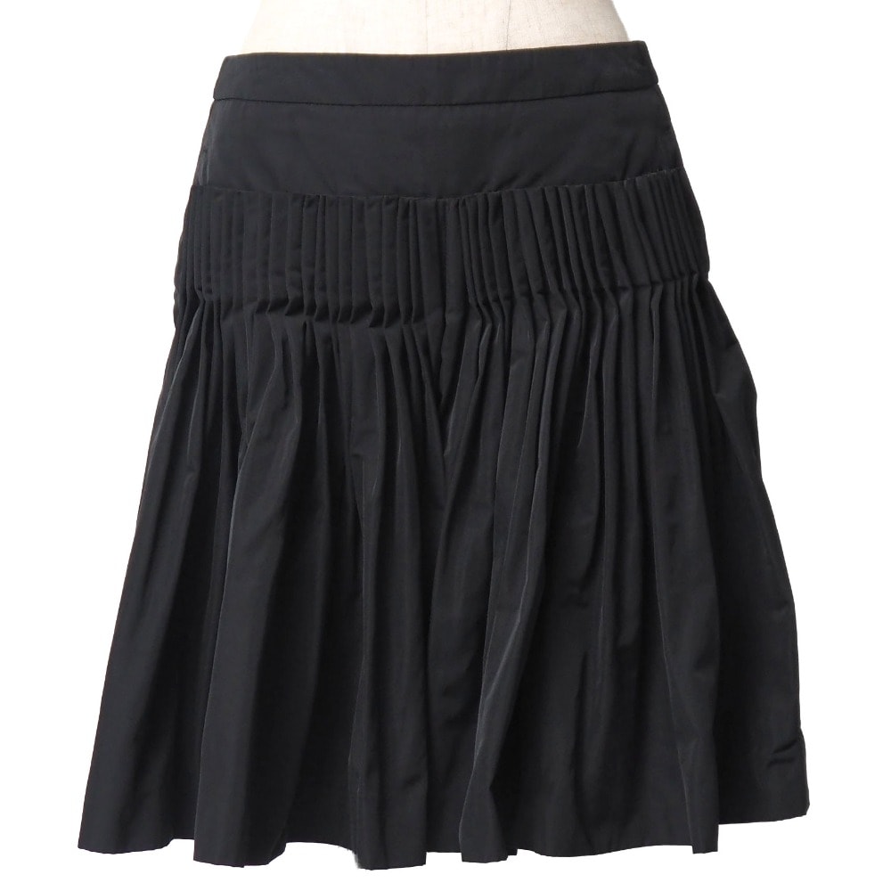 DRIES VAN NOTEN ドリスヴァンノッテン ミニスカート サイズ34 プリーツ フレアスカート ブランド古着【中古】20260609/RA9731