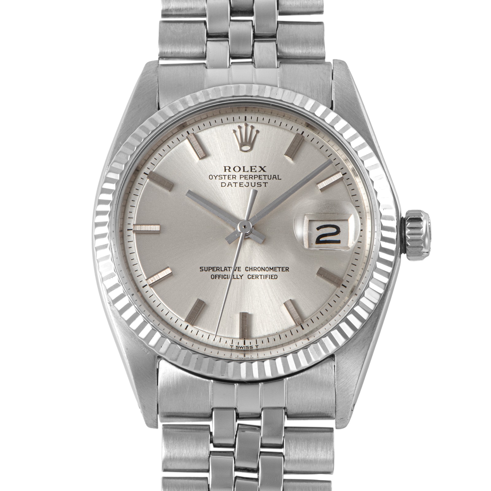ROLEX ロレックス デイトジャスト 1601 1972年製 SS/WG【中古】