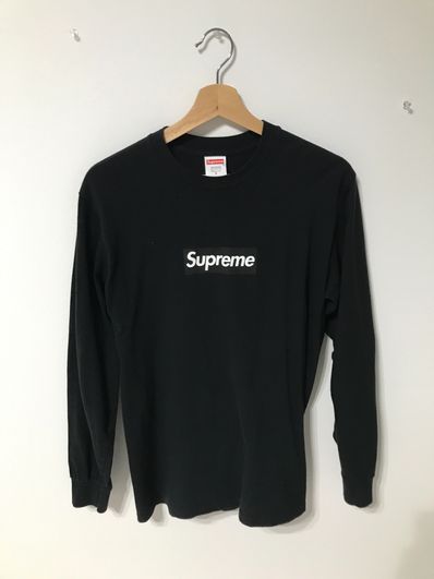 Supreme Box Logo L/S Tee "Black"