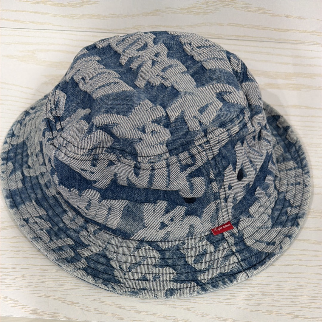 Supreme Stripe Mesh Bell Hat 