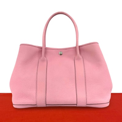 HERMES エルメス ガーデンパーティ PM ネゴンダ トートバッグ ピンク
03348