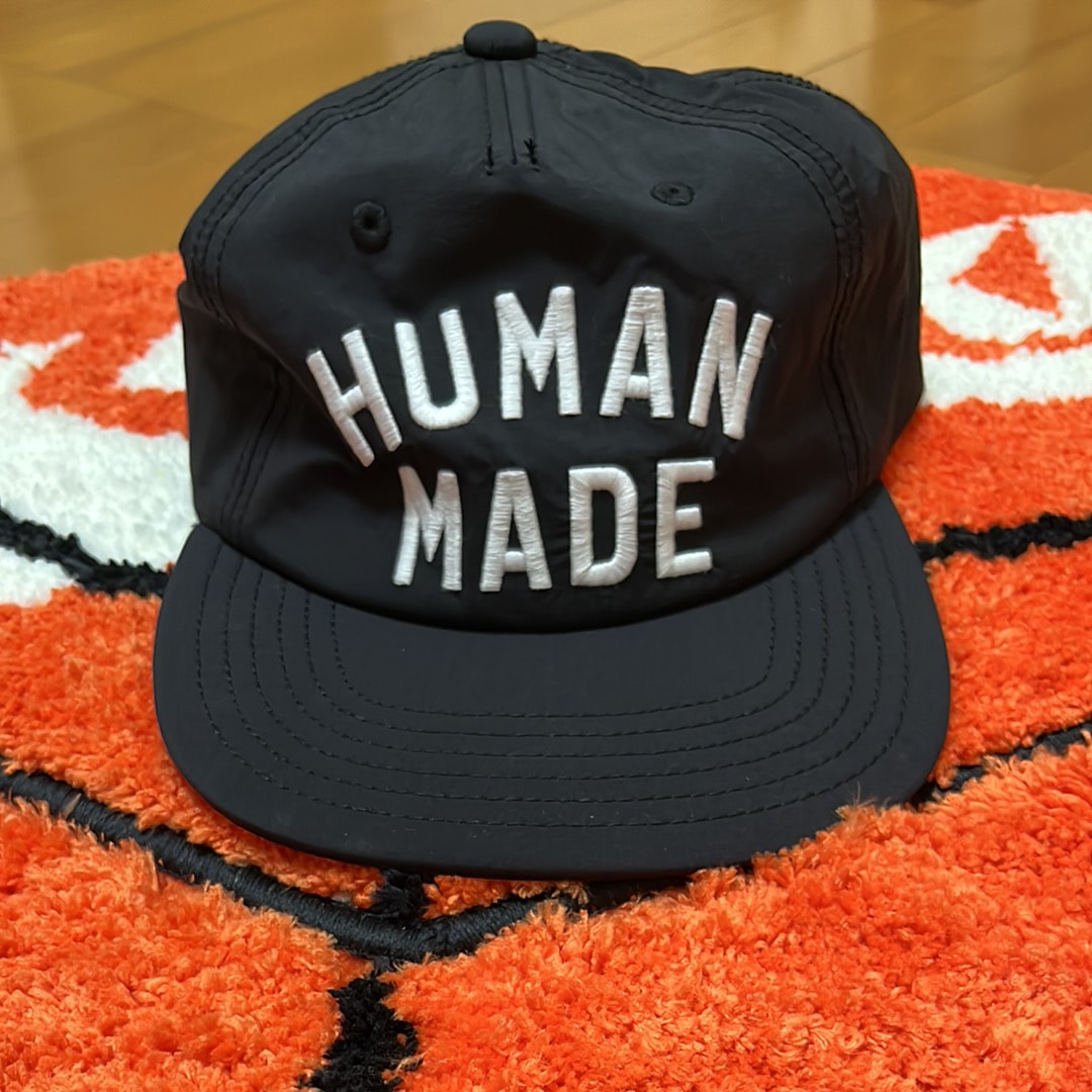 HUMAN MADE 5Panel Nylon Cap "Black"