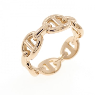Hermes Chaine D'ancre Enchainee Ring PM "Rose Gold"