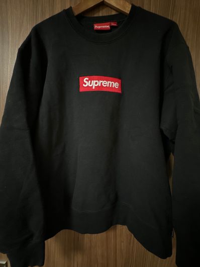 Supreme Box Logo Crewneck "Black" (22FW)