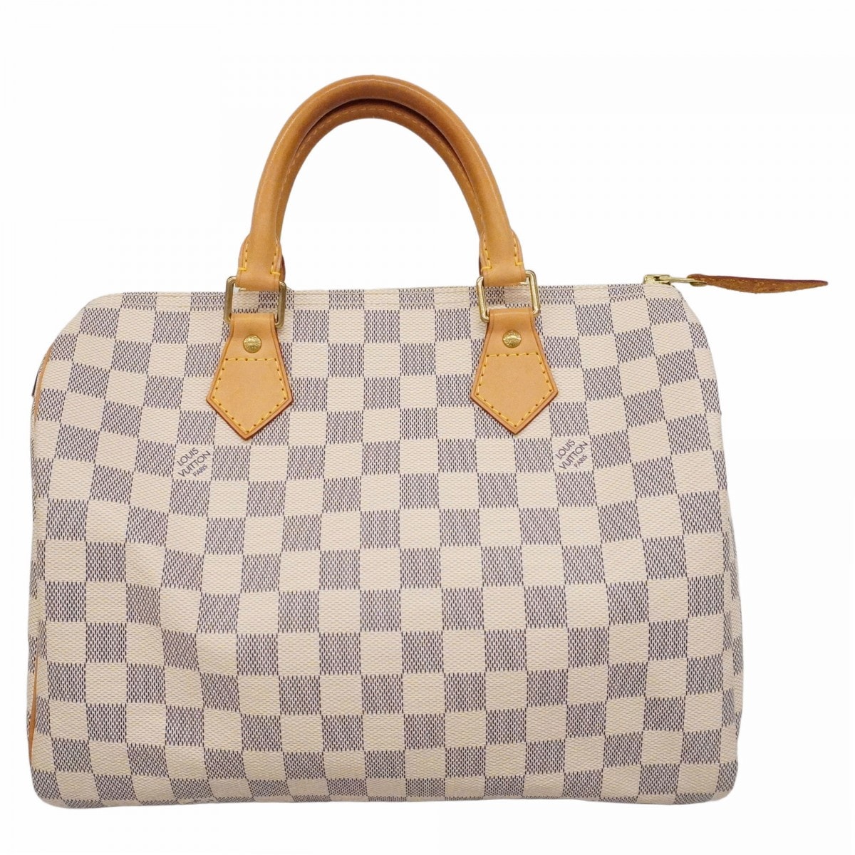 【6dd4217】ルイヴィトン ハンドバッグ ダミエ・アズール スピーディ30 N41533 ホワイト【中古】レディース