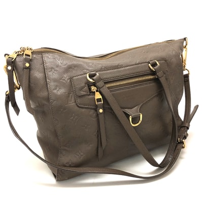 ルイヴィトン LOUIS VUITTON ルミニューズPM M43409 モノグラム アンプラント カバン ショルダーバッグ 肩掛け バッグ ハンドバッグ モノグラムアンプラントレザー オンブル ブラウン