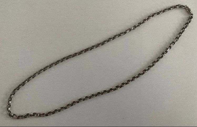 Chrome Hearts Paper Chain Necklace 50cm (20inch) "Silver"