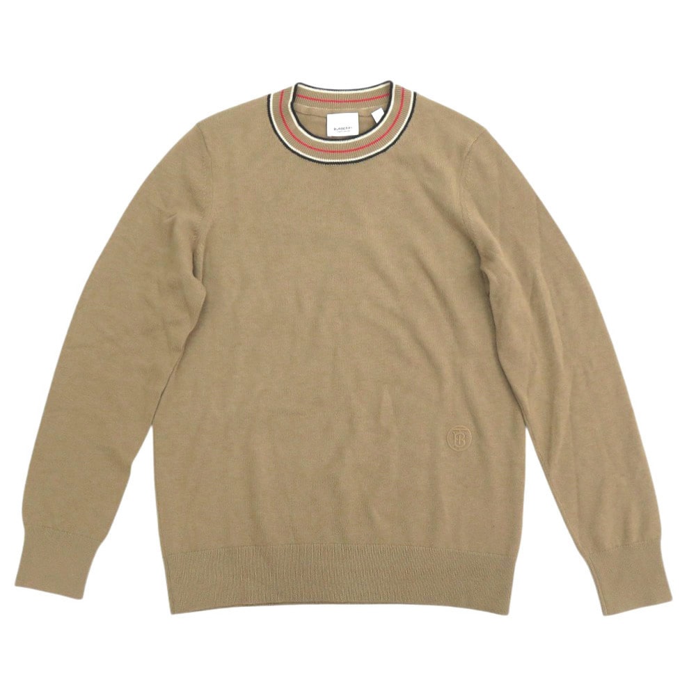 バーバリー    TBロゴ刺繍 カシミヤ  キャメル   セーター