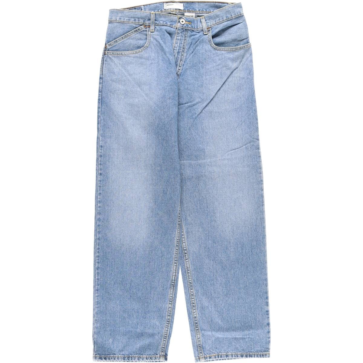 古着 00年代 リーバイス Levi's SILVER TAB シルバータブ BAGGY バギー テーパードデニムパンツ メンズw34相当/evb032999