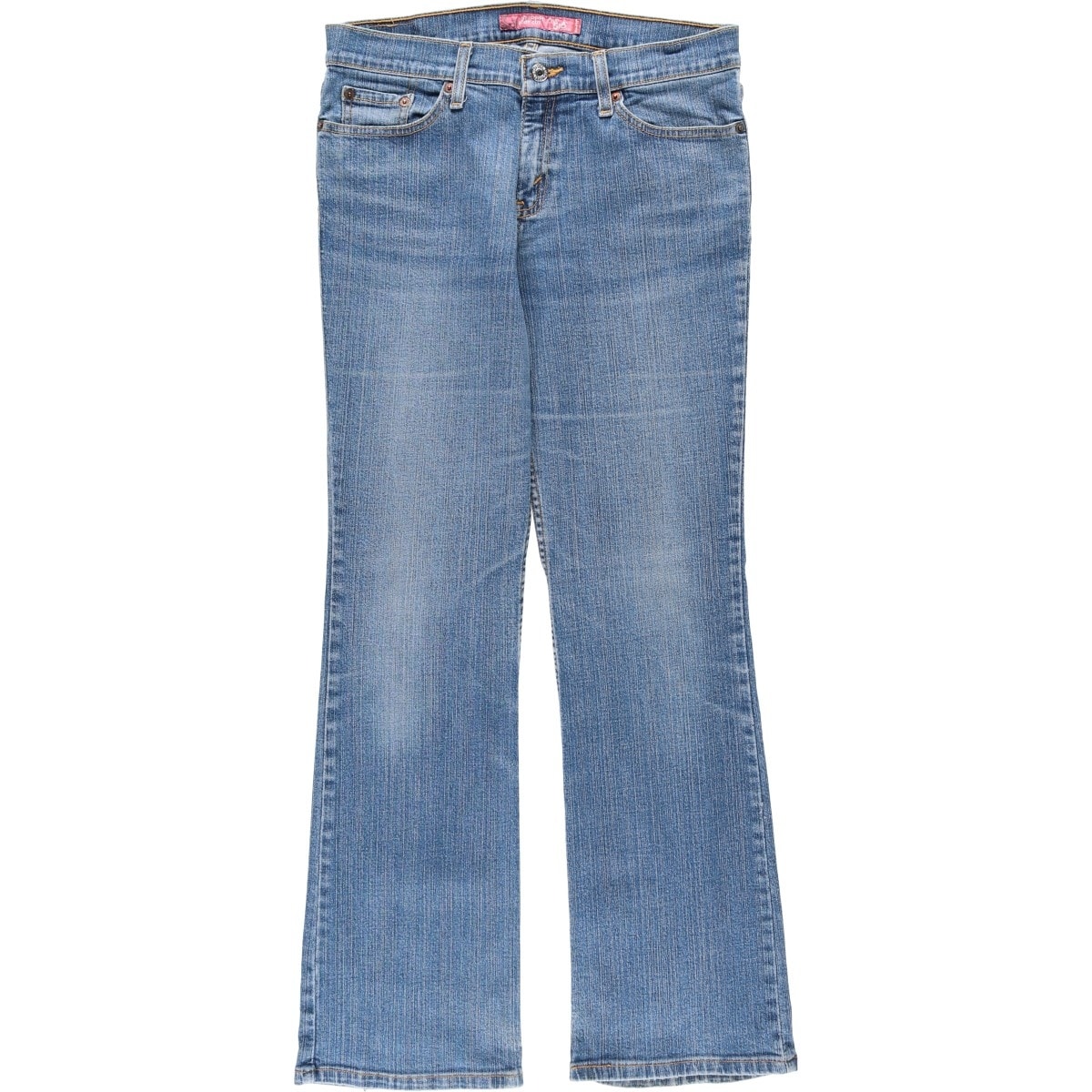 古着 00年代~ リーバイス Levi's 518 SUPERLOW スーパーロー ブーツカットデニムパンツ レディースXL(w31)相当/eaa640149