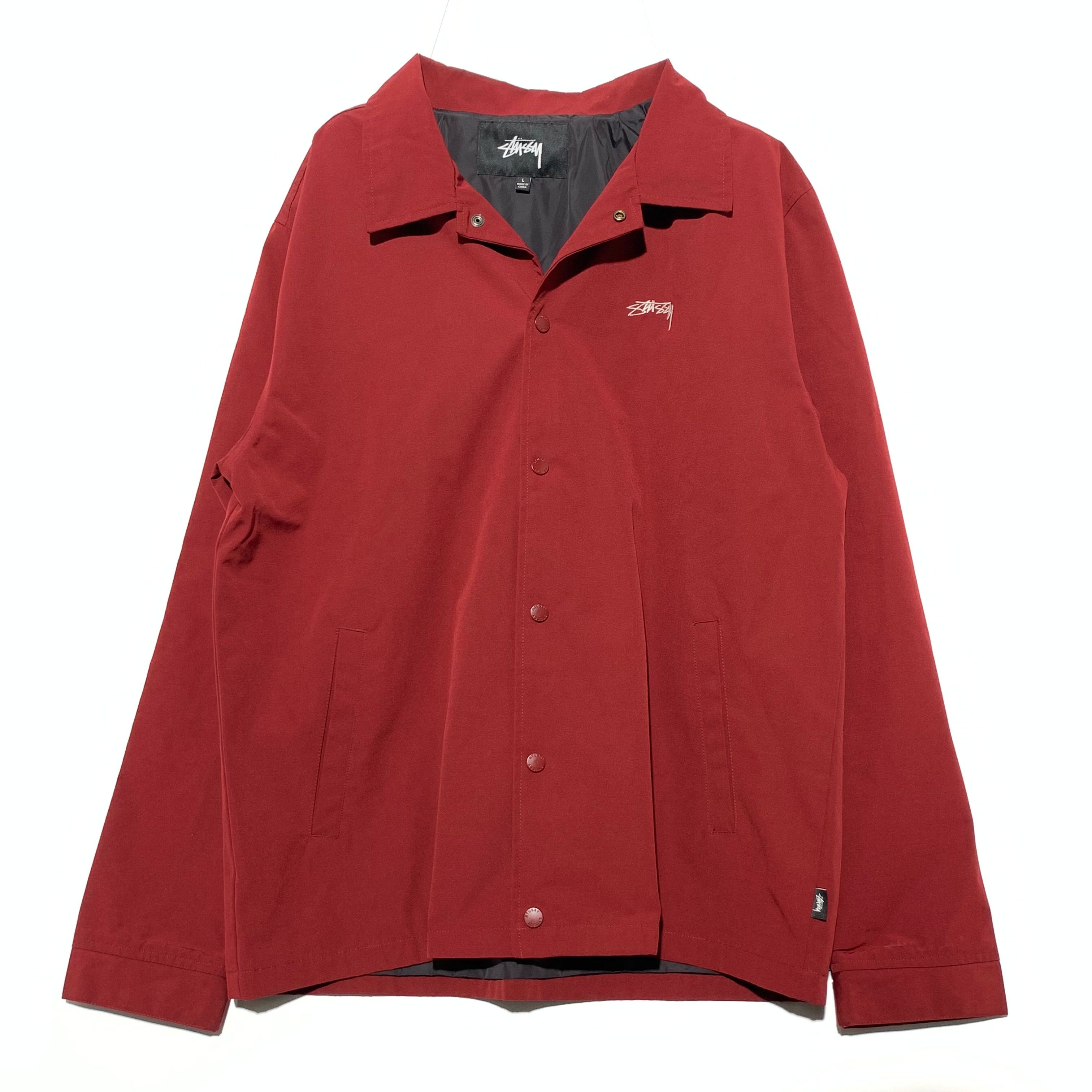 Stussy Classic Coach Jacket "Burgundy"
