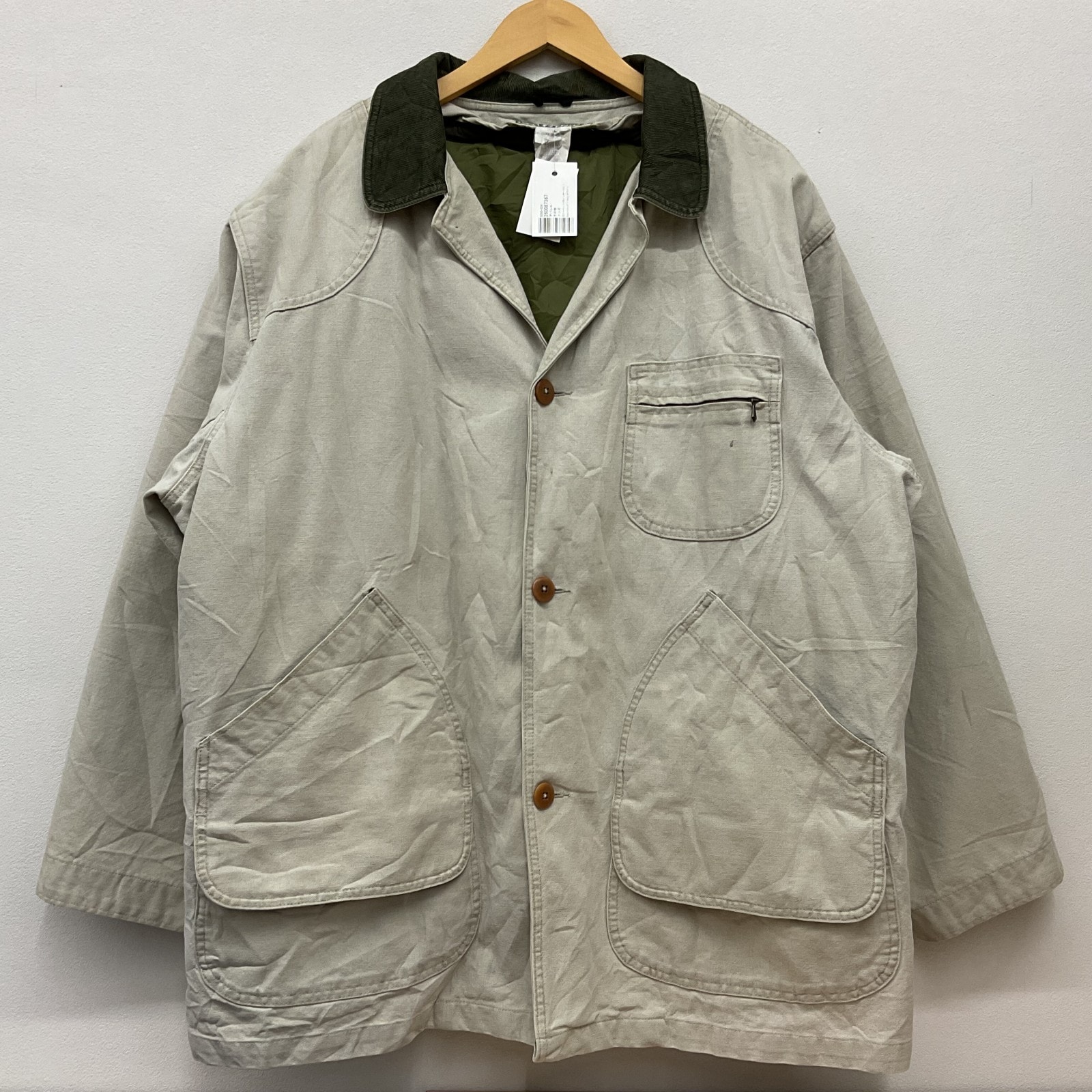 L.L.Bean 【エルエルビーン】ジャケット オフホワイト カーキー XL 