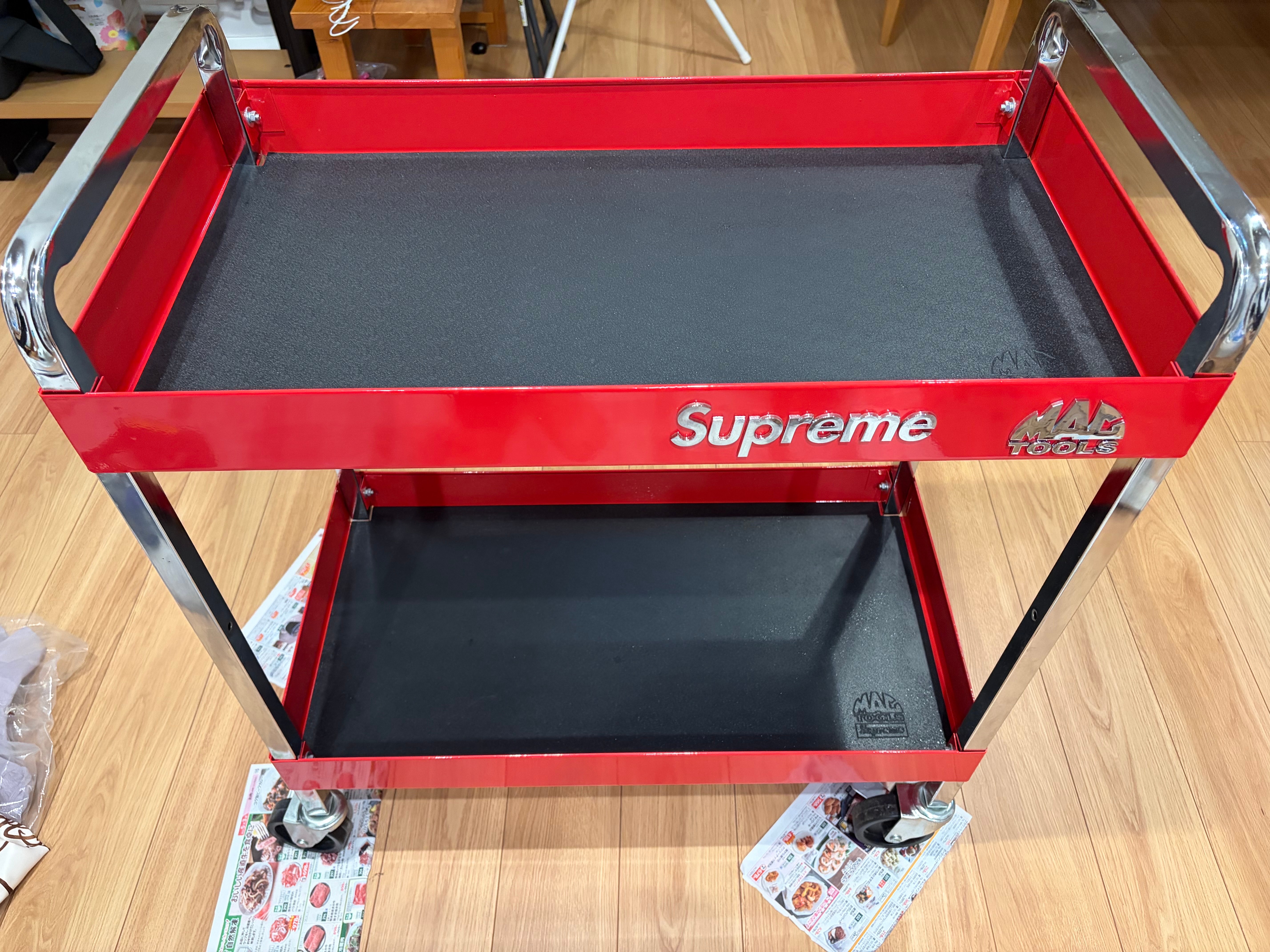 Supreme Mac Tools Utility Cart "Red"