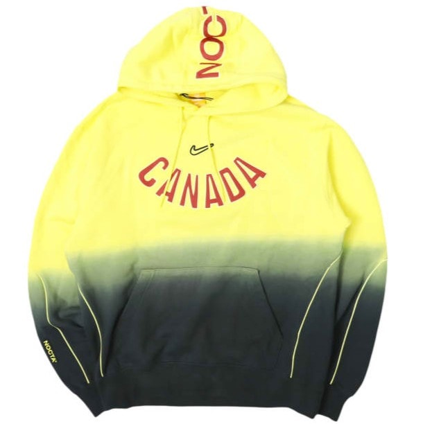 NIKE ナイキ 26SS NOCTA X2 World Cup CS Hoodie Canada スウェットプルオーバーパーカー IM3232-704 L YELLOW/BLACK/GYM RED Drake トップス g28279