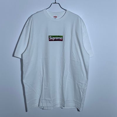 Supreme Los Angeles Fire Relief Box Logo Tee "White"