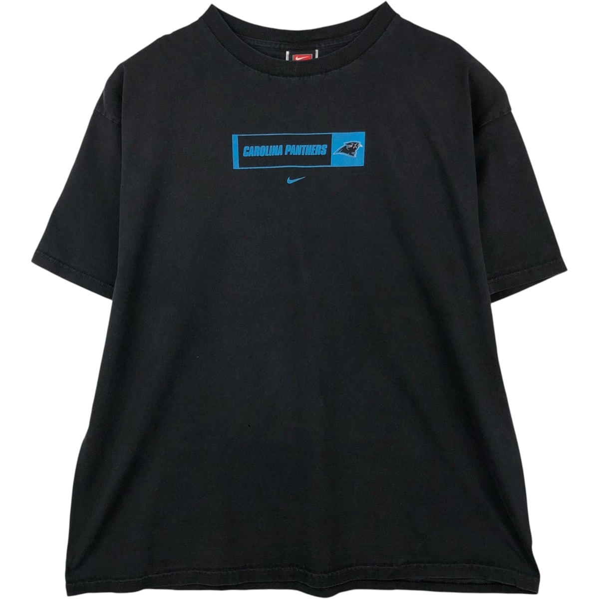 古着 ~00年代 ナイキ NIKE TEAM NFL CAROLINA PANTHERS カロライナパンサーズ スポーツプリントTシャツ メンズXL相当/eaa621459