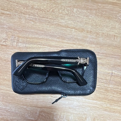 Chrome Hearts Optitcal 52 Square "Black/Gold"