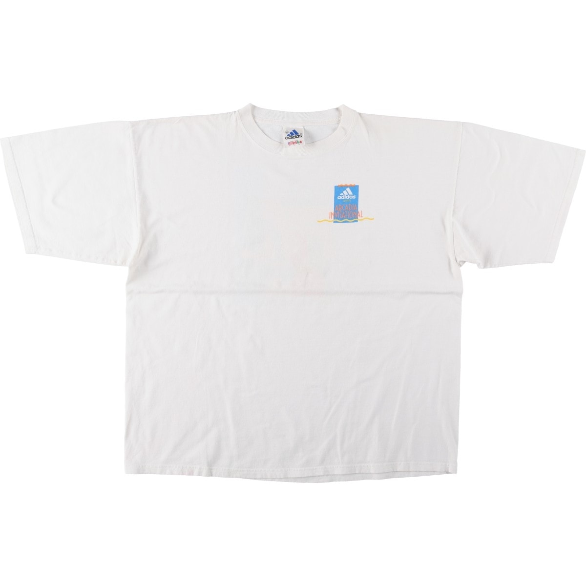 古着 ~00年代 アディダス adidas スポーツプリントTシャツ メンズXL相当/eaa640747