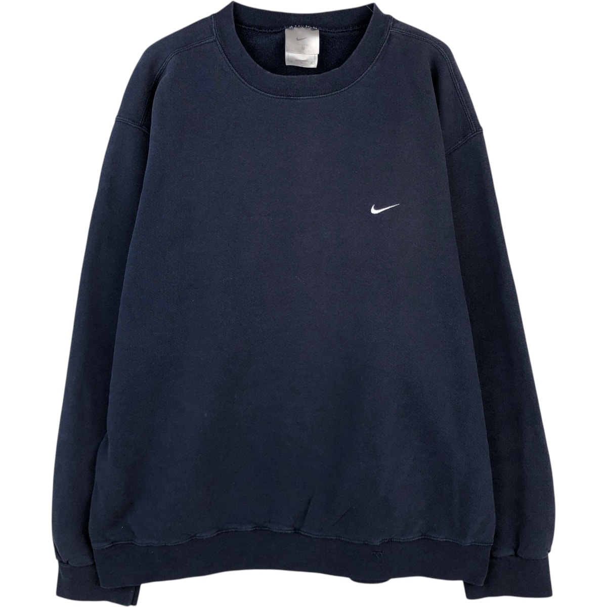 古着 00年代 ナイキ NIKE ワンポイントロゴスウェットシャツ トレーナー メンズXL相当/eaa614211