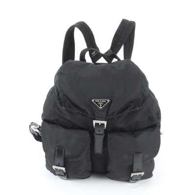 ■美品 プラダ テスート ナイロントライアングルロゴリュックサック