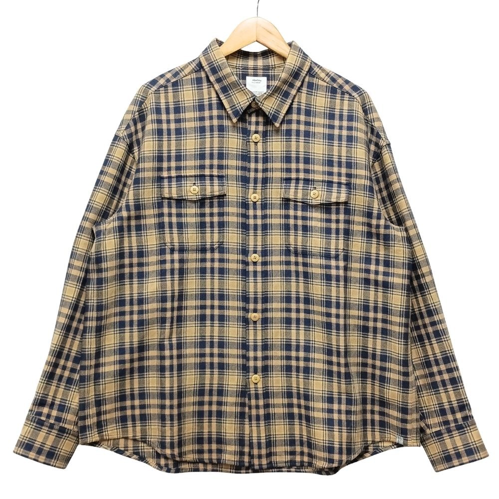 VISVIM ビズビム 26SS 0126105011015 LUMBER CHECK L/S ランバー チェック 長袖シャツ 53736