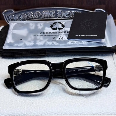 Chrome Hearts SEE YOU IN TEA 53 Square "Black"