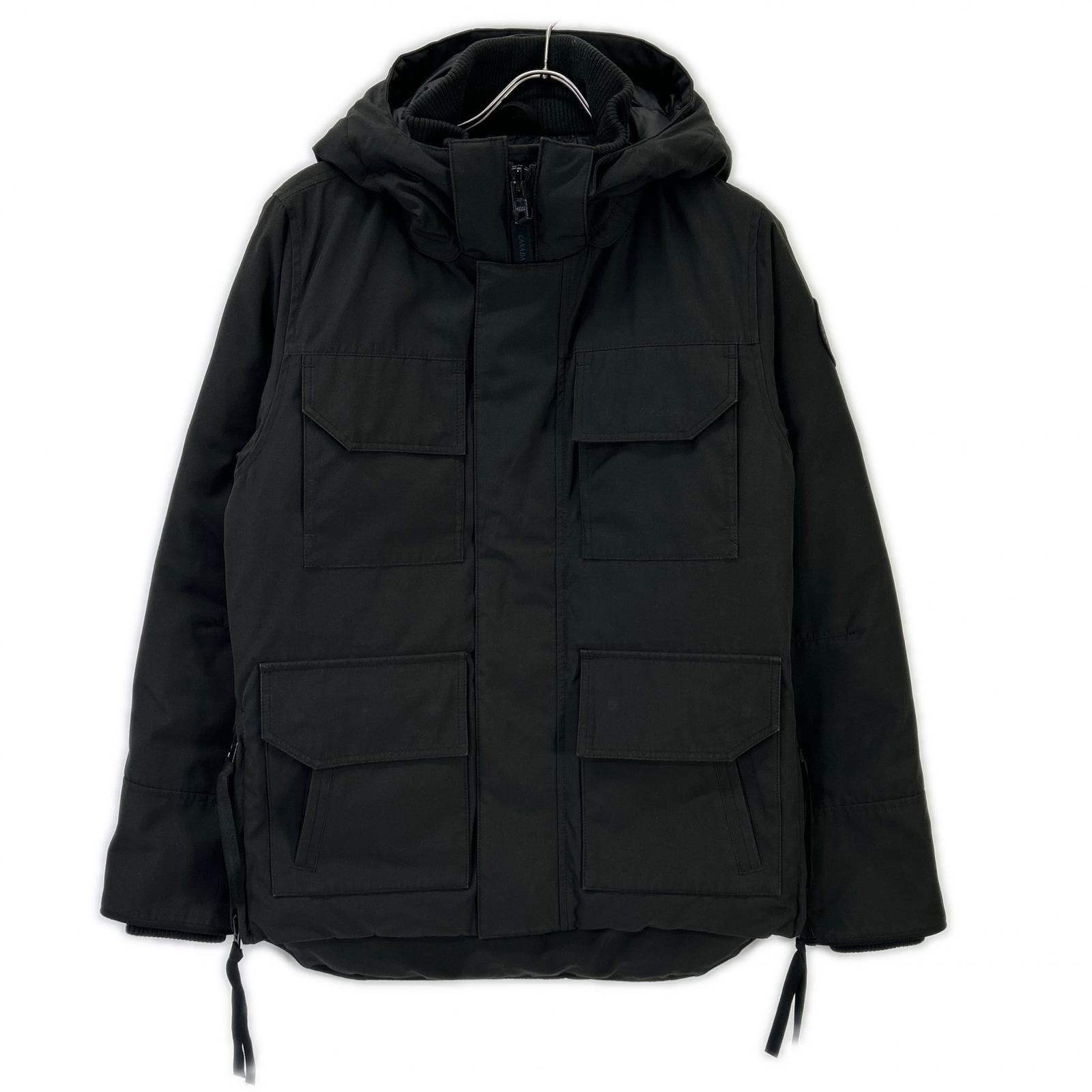 カナダグース 4550MB ブラック BLACK LABEL MAITLAND PARKA S
