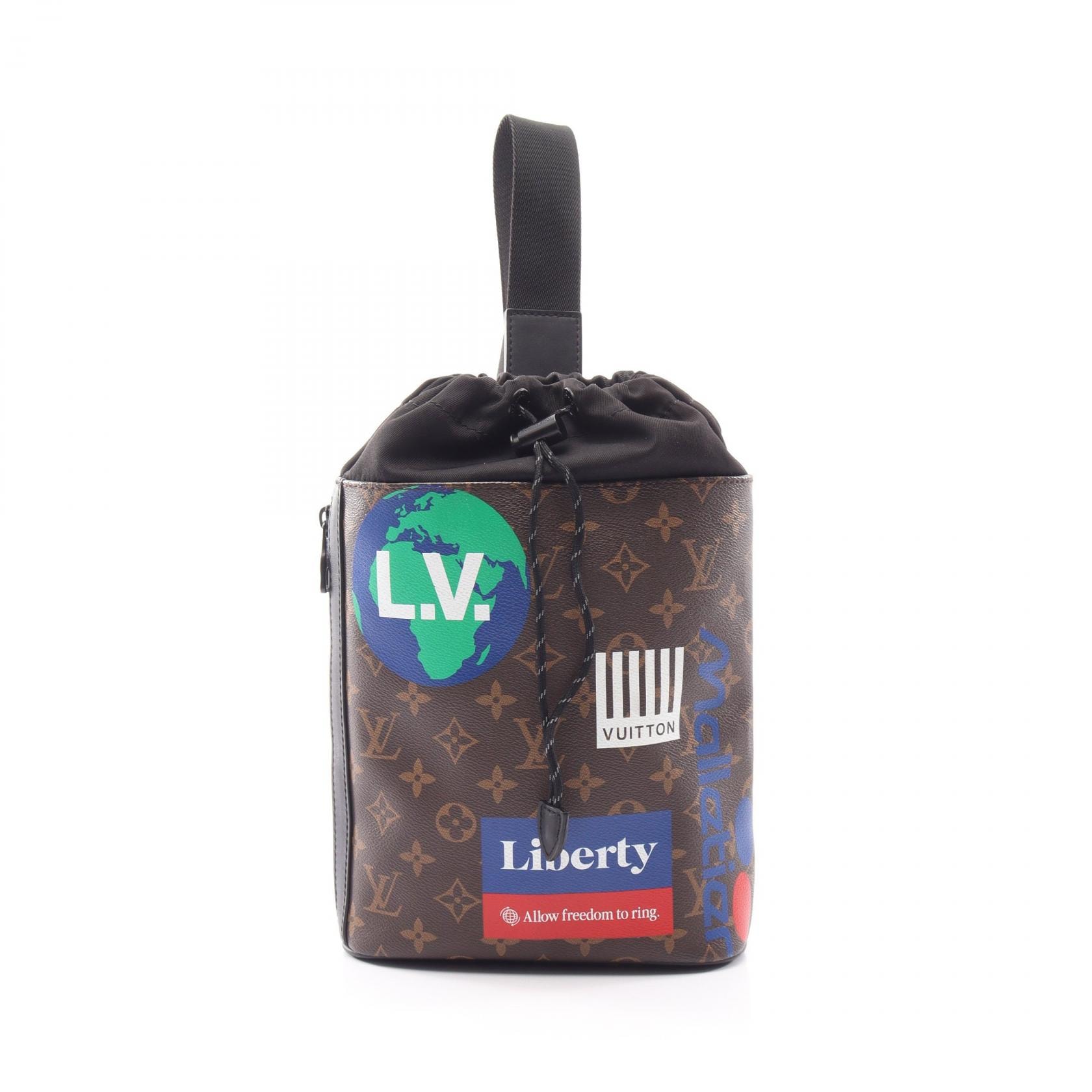 ルイ・ヴィトン LOUIS VUITTON チョーク スリングバッグ モノグラム ウエストバッグ ボディバッグ バッグ PVCコーティングキャンバス レザー モノグラム メンズ ブラウン系 / マルチカラー M44625 【中古】