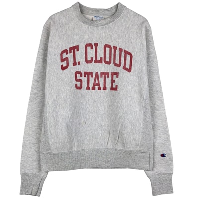 古着 00年代~ チャンピオン Champion REVERSE WEAVE リバースウィーブ カレッジスウェットシャツ トレーナー メンズS相当/eaa480808