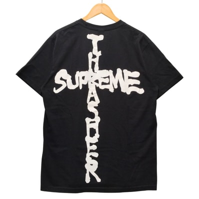Supreme x Thrasher Cross Tee "Black"