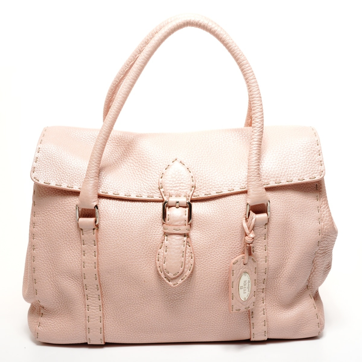 フェンディ FENDI レザー セレリア ショルダーバッグ【中古】