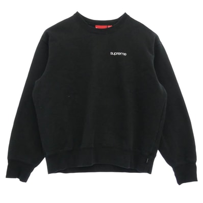 Supreme シュプリーム VANS バンズ 23AW Nyc Crewneck ニューヨーク クルーネック スウェット ブラック系 S【中古】