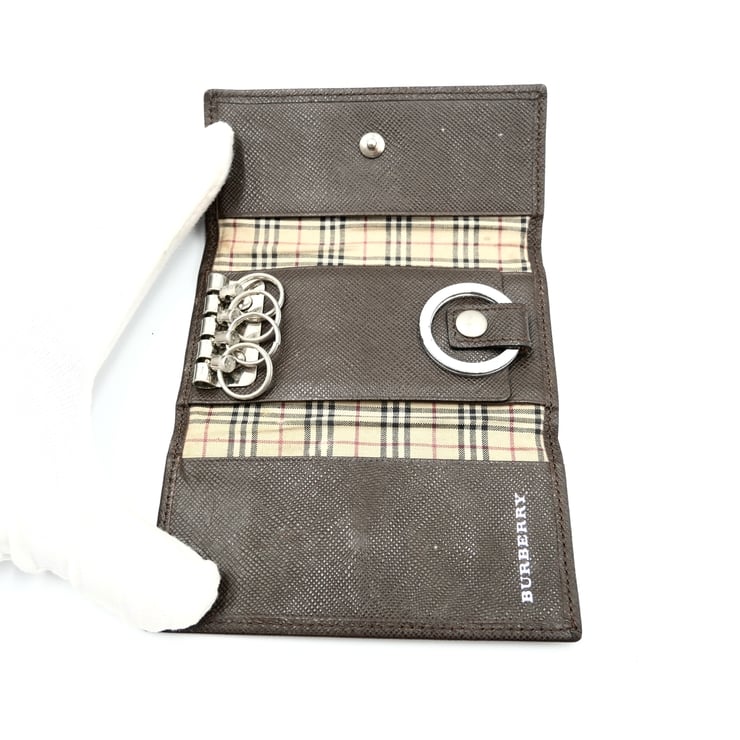 C (やや傷や汚れあり)】BURBERRY(バーバリー)ヴィンテージ 5連キー C (やや傷や汚れあり)】BURBERRY(バーバリー)ヴィンテージ 5連キー