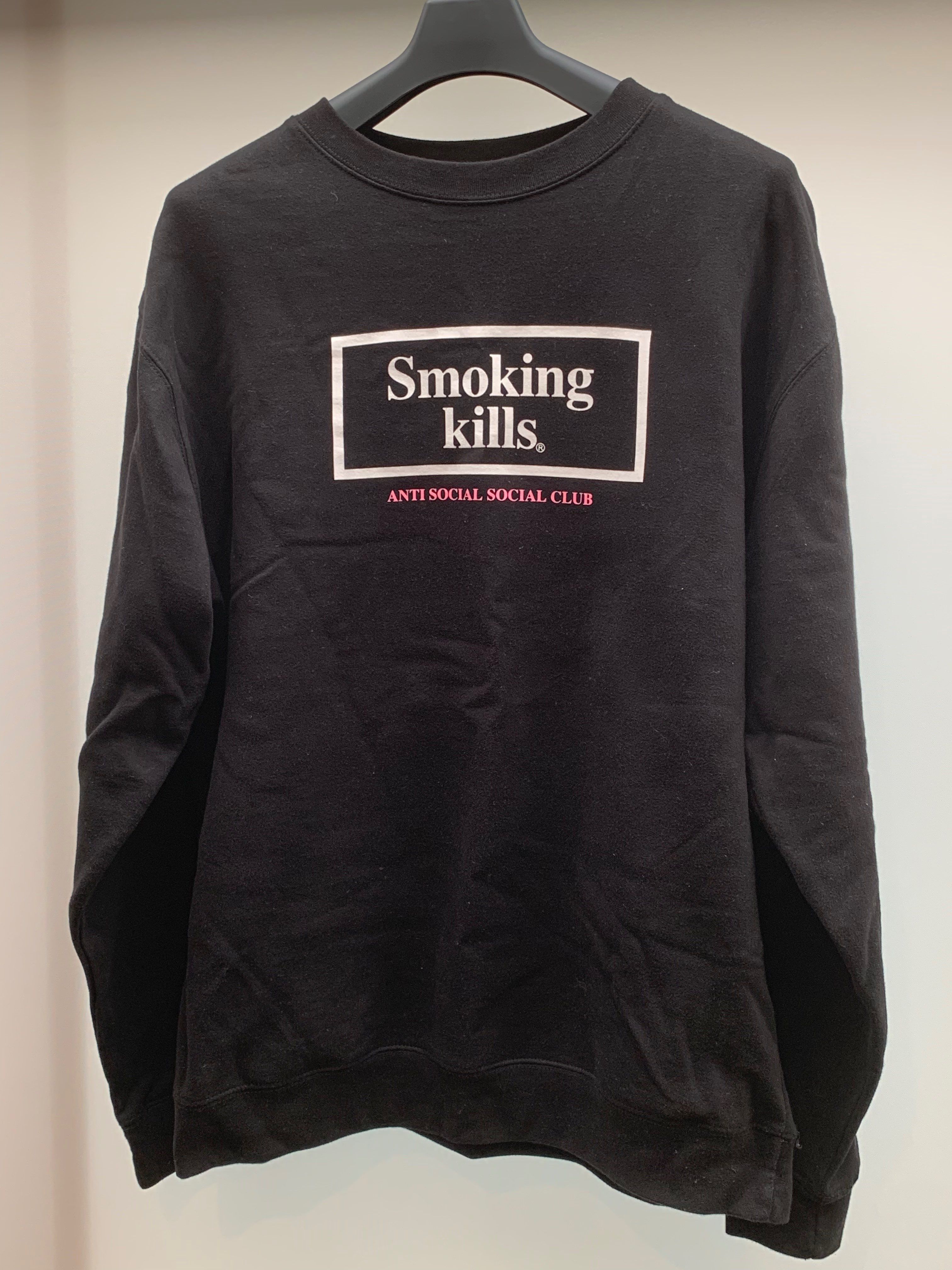 ANTI SOCIAL SOCIAL CLUB x FR2 Crewneck "Black" (SS20)
