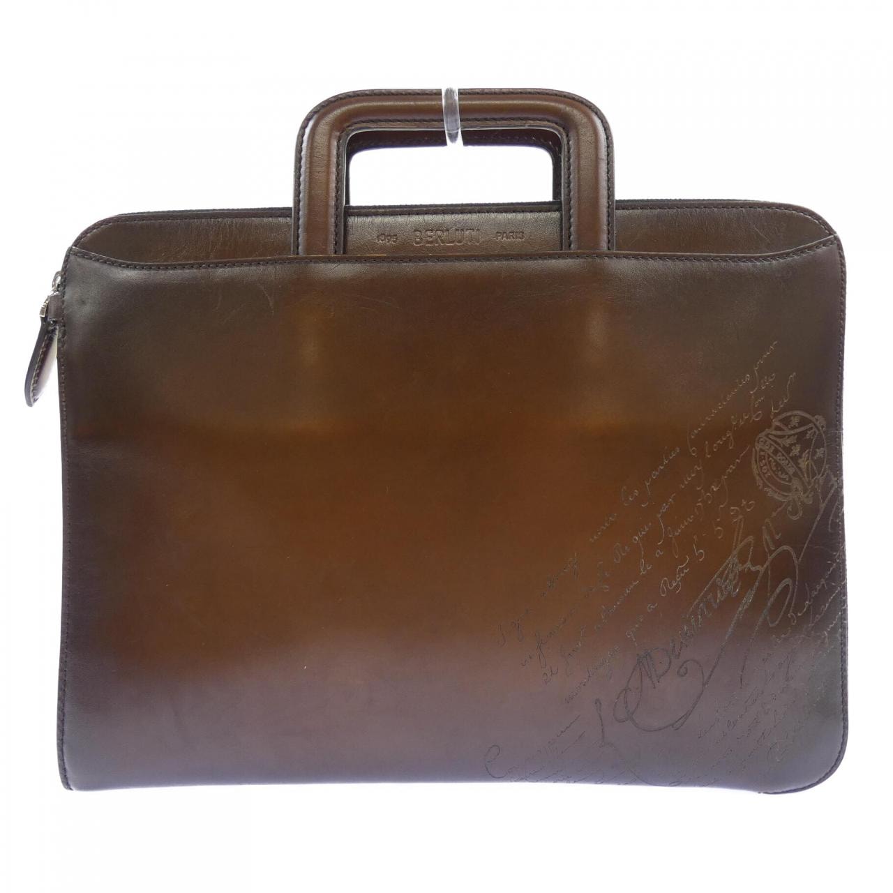 ベルルッティ Berluti リフトスクリットカーフレザーブリーフケース BAG