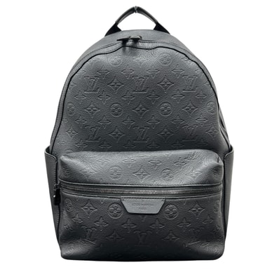 LOUIS VUITTON 美品 ルイヴィトン ディスカバリー バックパックPM モノグラム シャドウ M46553 レザー ブラック バックパック リュックサック ヴィトン ABランク 鑑定済 中古 ヴィトンバッグ
