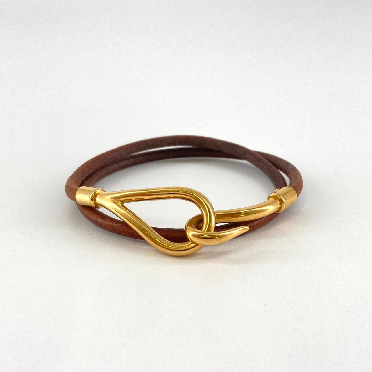 HERMES(エルメス) ジャンボ ブレスレット ブラウン