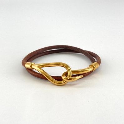 HERMES(エルメス) ジャンボ ブレスレット ブラウン