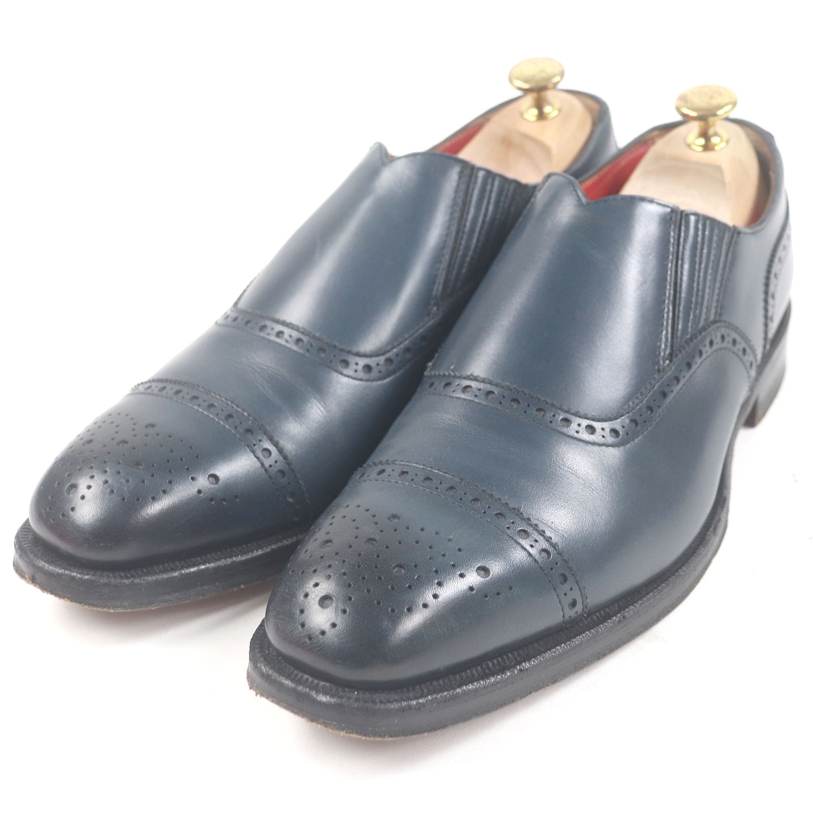 美品 リーガル
ドレスシューズ ネイビー メンズ 26