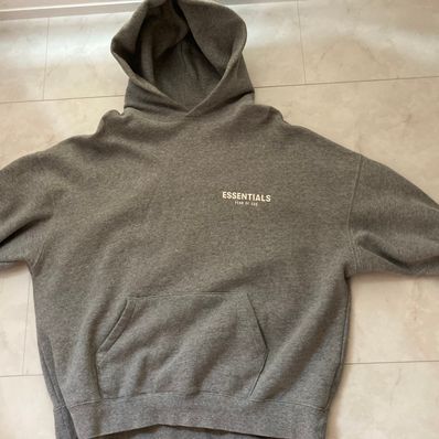 essentials パーカー グレー L