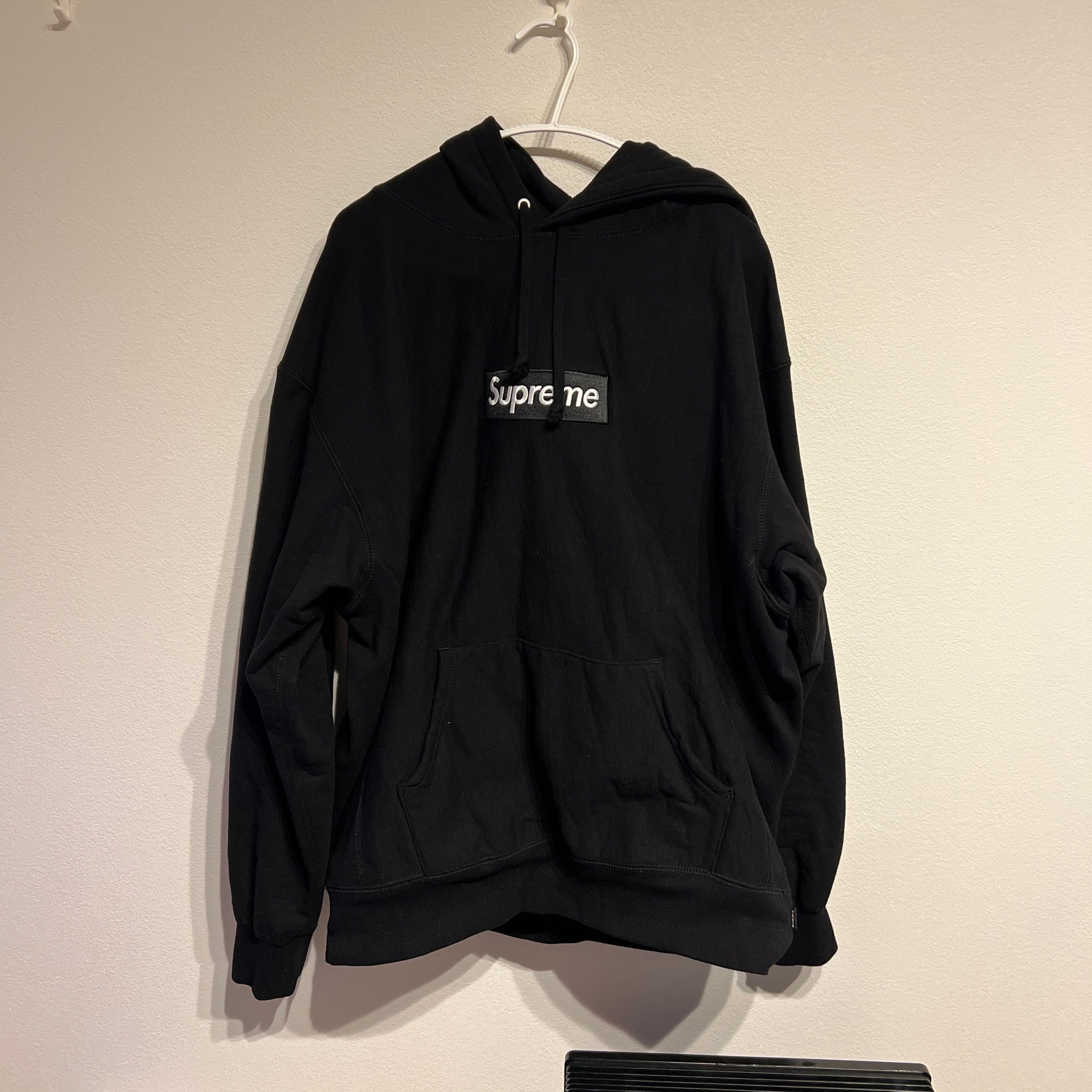Supreme Box Logo Hooded Sweatshirt "Black" (21FW)