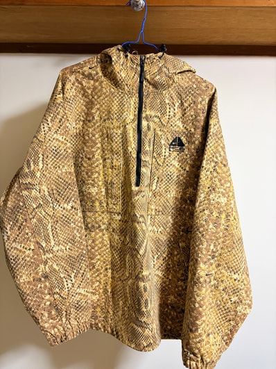 Supreme Nike ACG Denim Pullover "Gold Snakeskin"