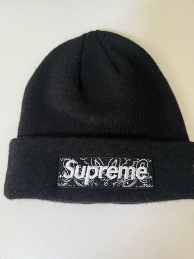 Supreme New Era® Box Logo Beanie "Black"