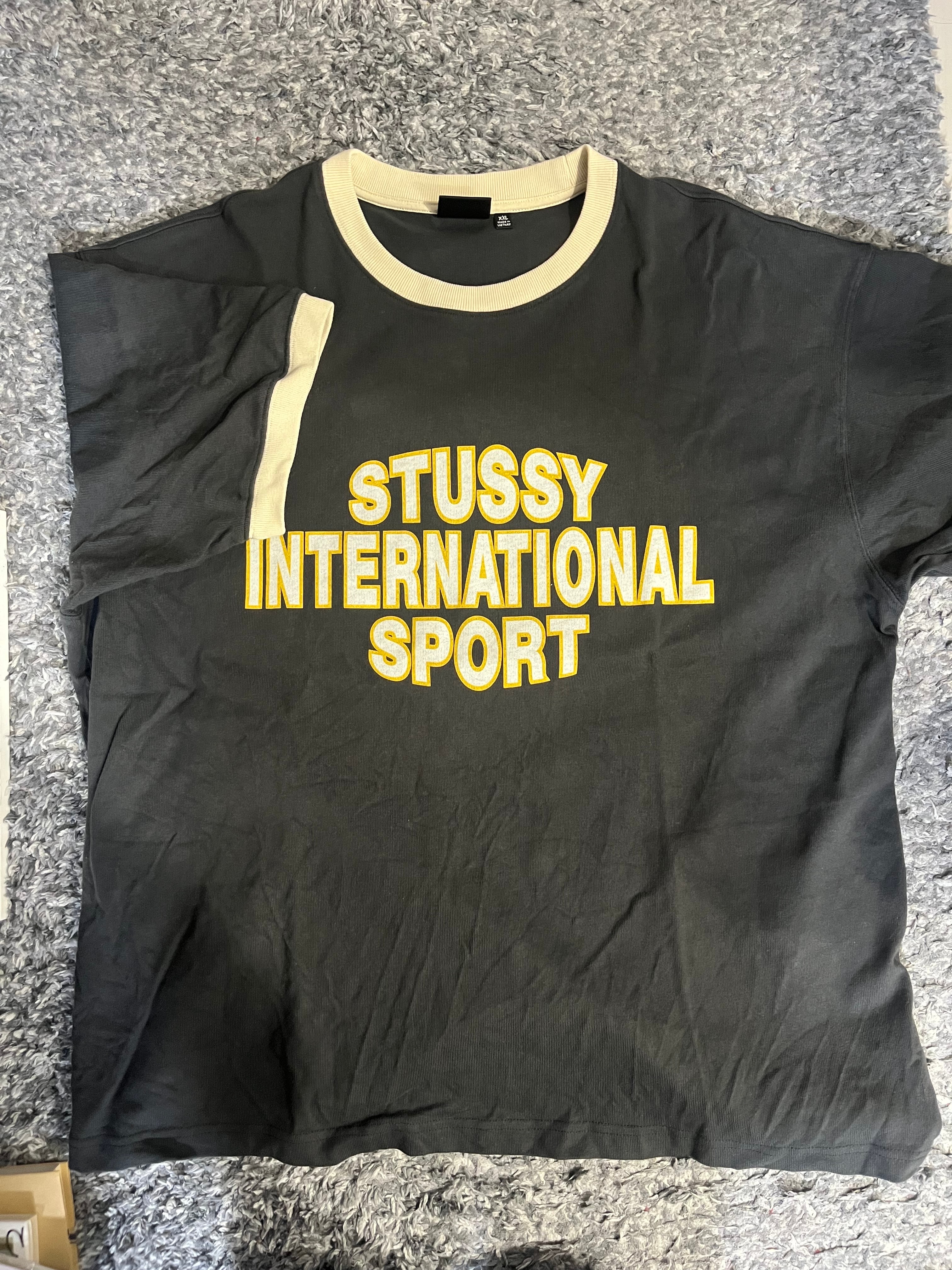 Stussy Heavy Jersey Sport Tee "Black"
