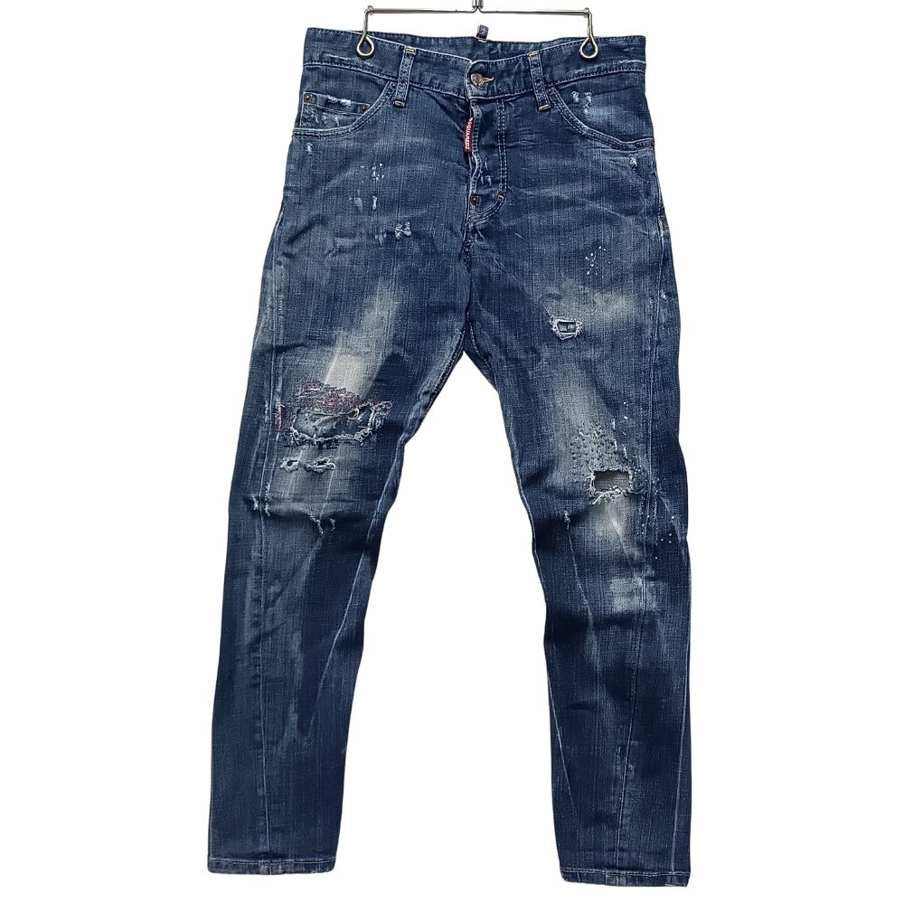 DSQUARED2 ディースクエアード Sexy twist jean ダメージ加工 デニムパンツ 56135