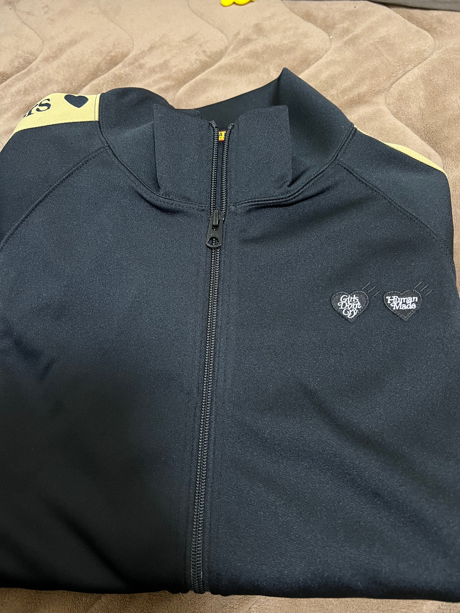 HUMAN MADE x VERDY Girls Don't Cry GDC Track Jacket "Black"