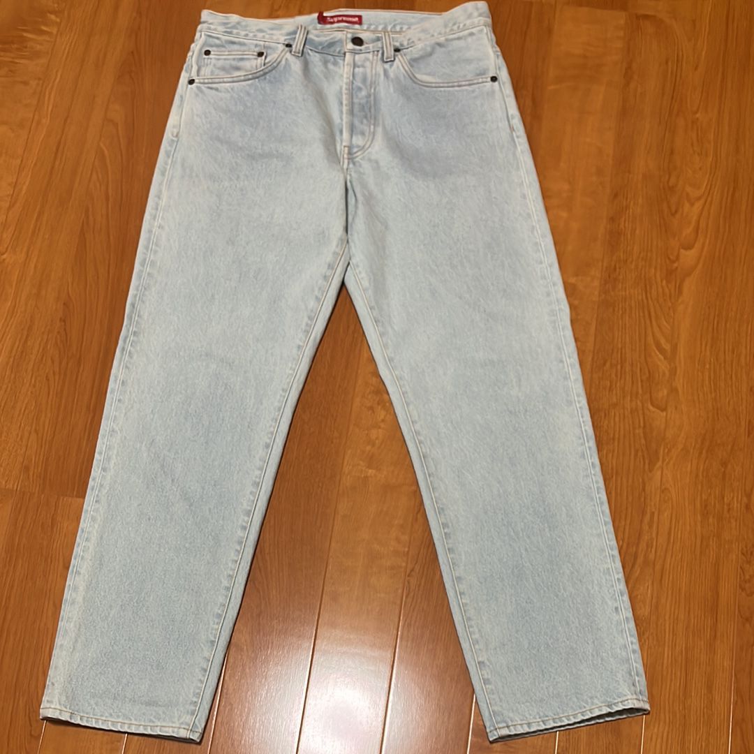 Supreme Washed Regular Jean "Blue"