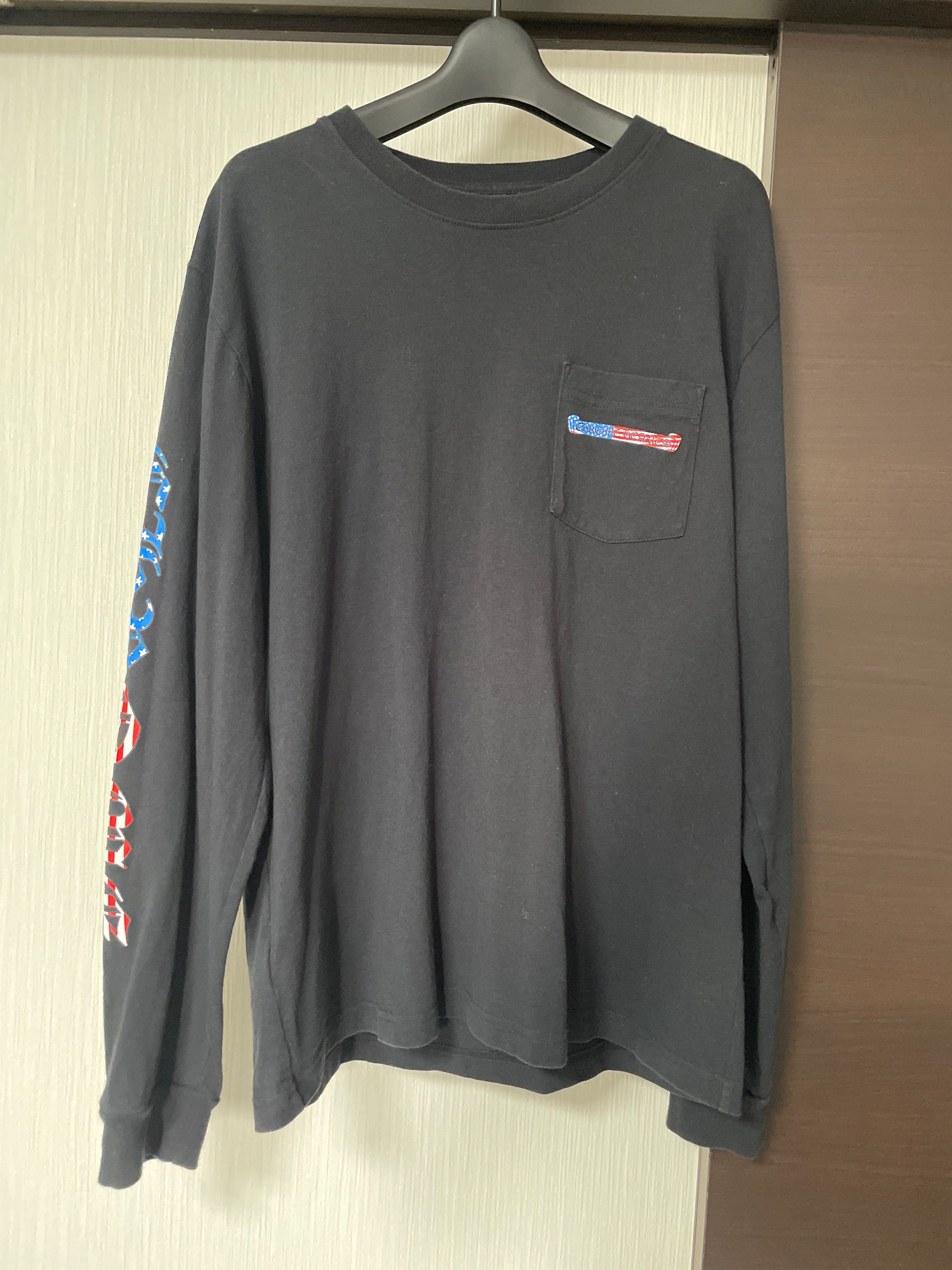Chrome Hearts Matty Boy America L/S T-Shirt "Black"