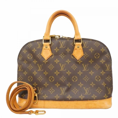 【6dd4226】ルイヴィトン ハンドバッグ モノグラム アルマ M51130 ブラウン 2wayバッグ【中古】レディース