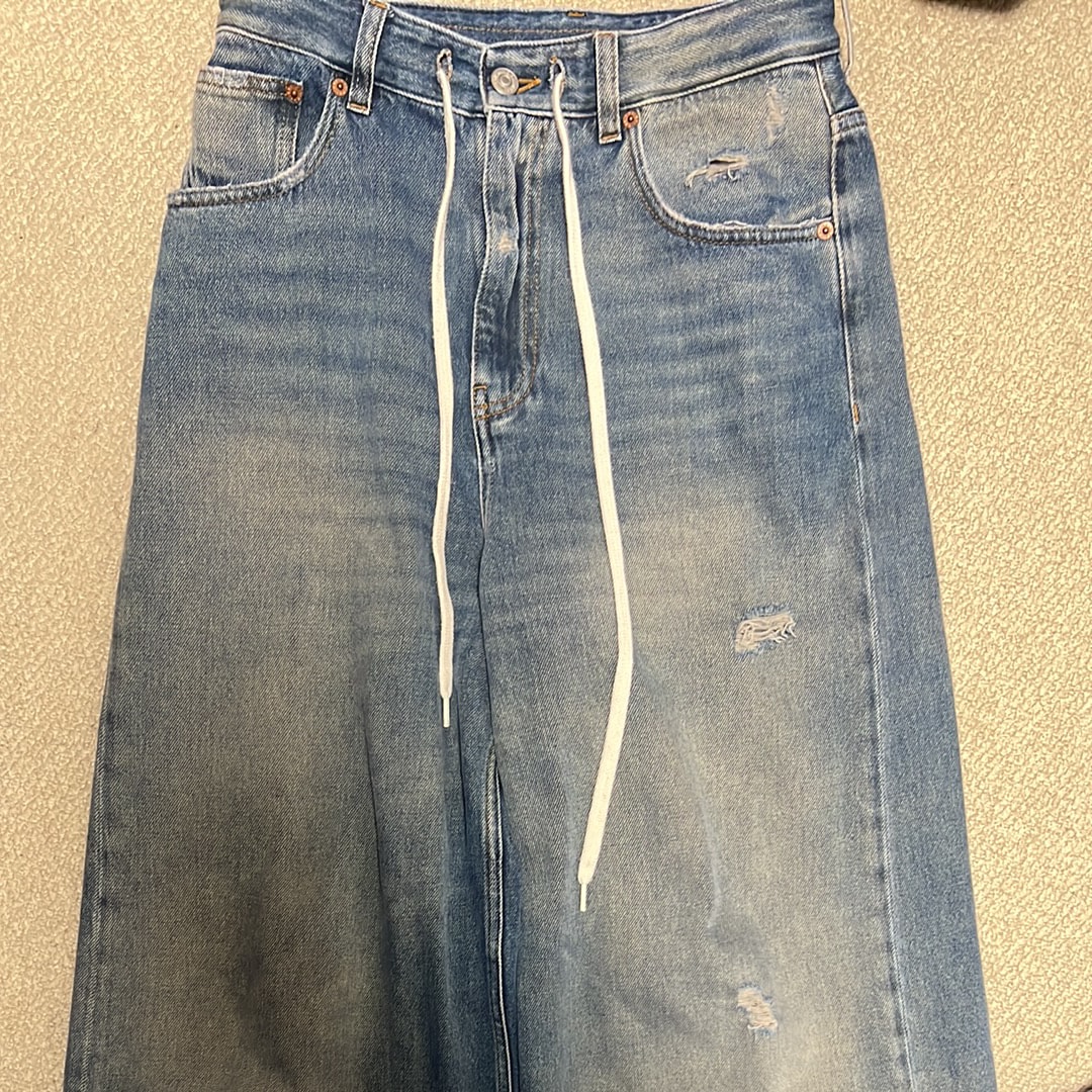 MM6 Maison Margiela PANTS 5 POCKETS "GREY BLUE"